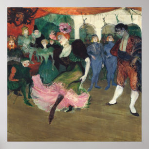 The Spirit of Parisian Cabaret,Dance of Passion Poster