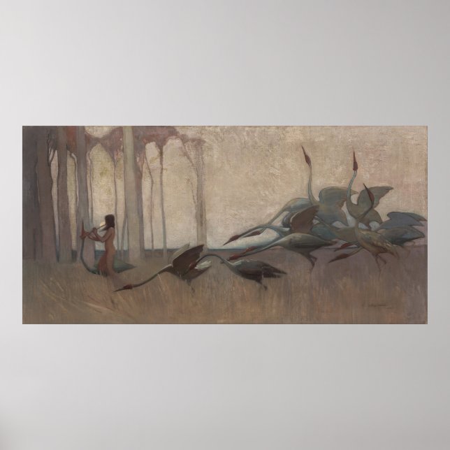 The Spirit of the Plains Sydney Long Mythology  Poster (Front)