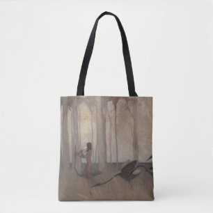 The Spirit of the Plains Sydney Long Mythology Tote Bag
