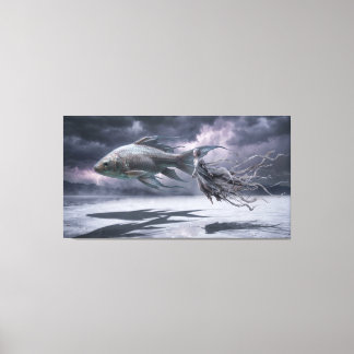 The Spirit of the Salt Flats Canvas Print