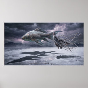 The Spirit of the Salt Flats Poster