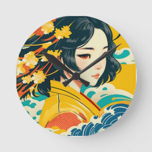 The Spirit of Vietnam Round Clock