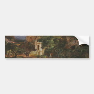 The Spirit of War (Battle at a Mediaeval Castle) Bumper Sticker