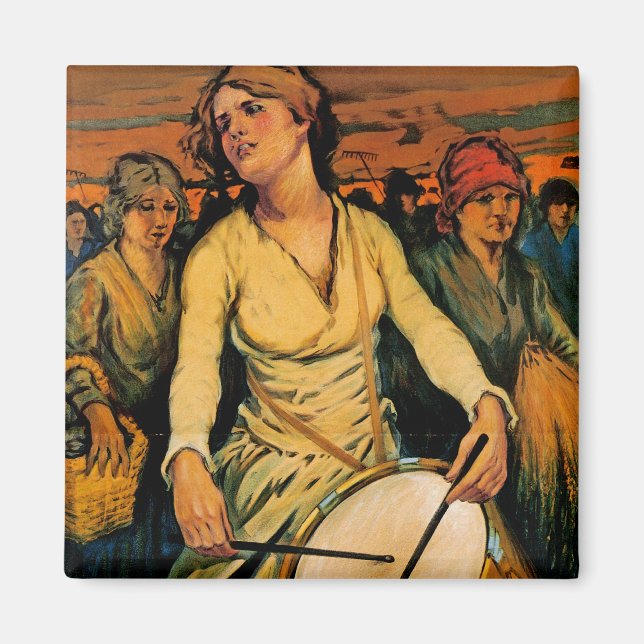 The Spirit of Woman Power Magnet (Front)