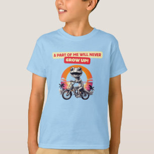 The Spirit of Youth Gecko on Bike T-Shirt