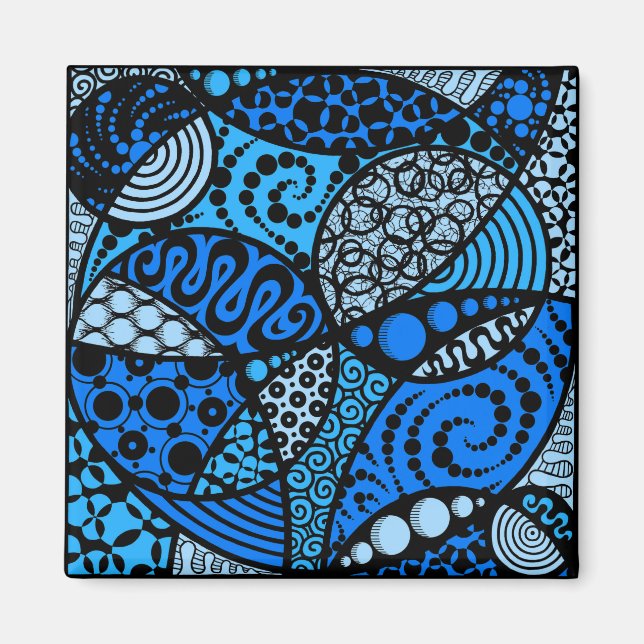 "The Spirit" Square Magnet (Front)