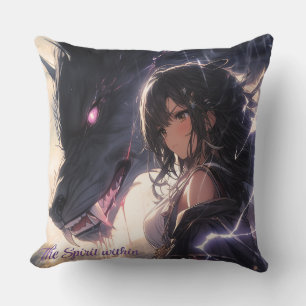 The Spirit Within Throw Pillow