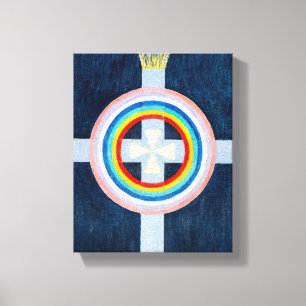 The Spirit World, No.62, 1915 by Anna Cassel Canvas Print