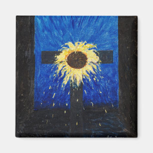The Spirit World, No.8 by Anna Cassel Magnet