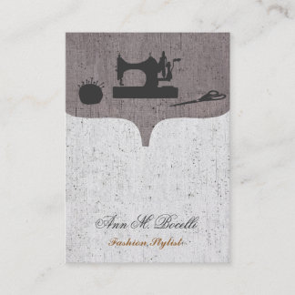 The Spirited Seamstress Business Card