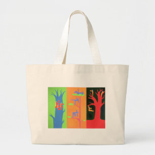 The Spirits of the Tree 1996 Large Tote Bag