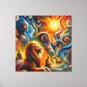 The spiritual art canvas print