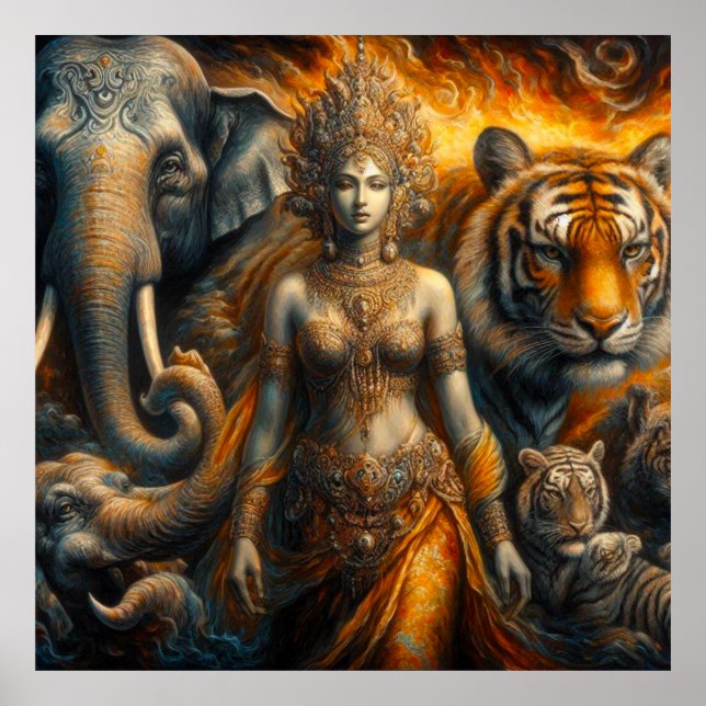 The spiritual art poster (Front)