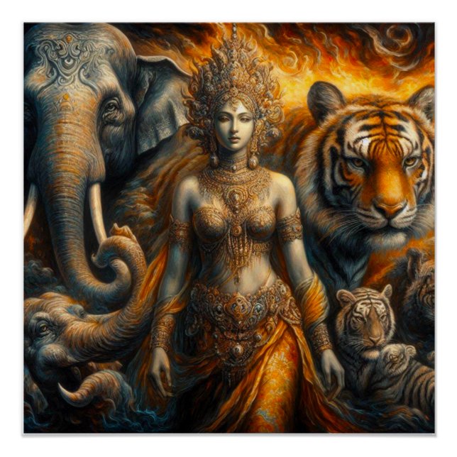 The spiritual art poster (Front)