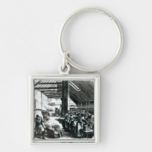 The Spitalfields Soup Kitchen, 1867 Key Ring