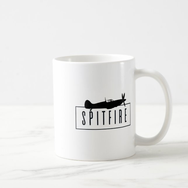 The Spitfire, An Iconic British Fighter Plane _ Wo Coffee Mug (Right)