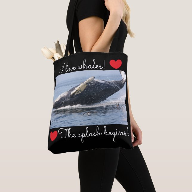 The Splash Begins! Tote Bag (Close Up)