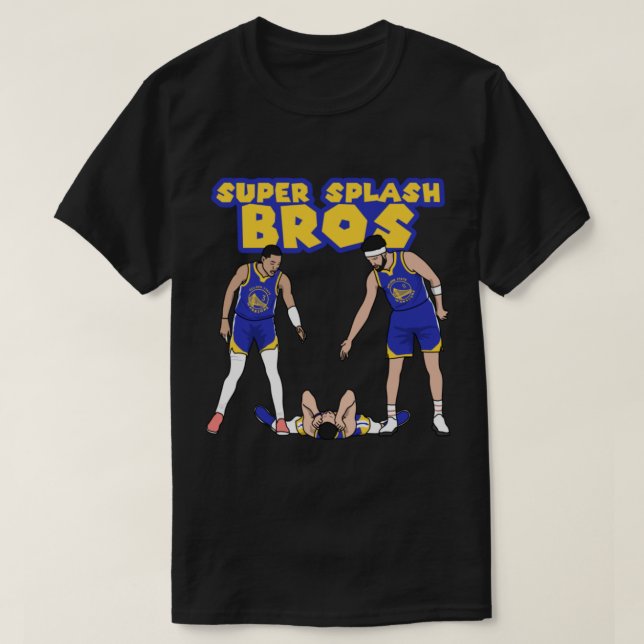 the splash brothers of basketball T-Shirt (Design Front)