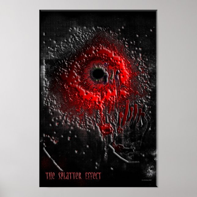 The Splatter Effect Poster (Front)