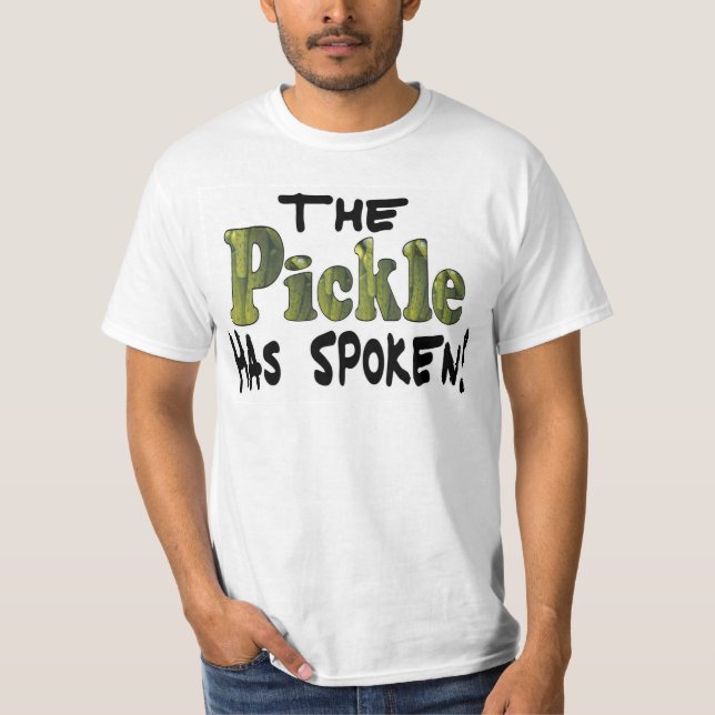 The Spoken Pickle T-Shirt (Front)