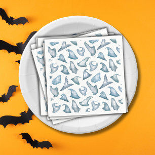 The Spooky Boo Witch Hats Halloween Napkin
