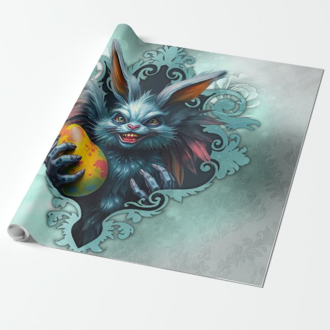 The spooky Easter rabbit,  Wrapping Paper (Unrolled)