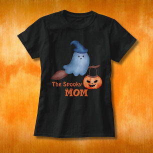 The Spooky Mum Halloween Family Matching Women’s T-Shirt