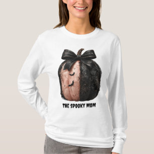 The Spooky Mum Halloween Pumpkin T-Shirt