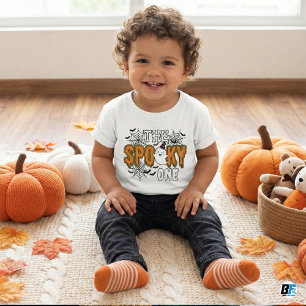 The Spooky One Cute Ghost Halloween Baby Bodysuit