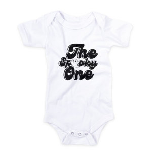 The Spooky one  Halloween Baby first birthday  Bodysuit