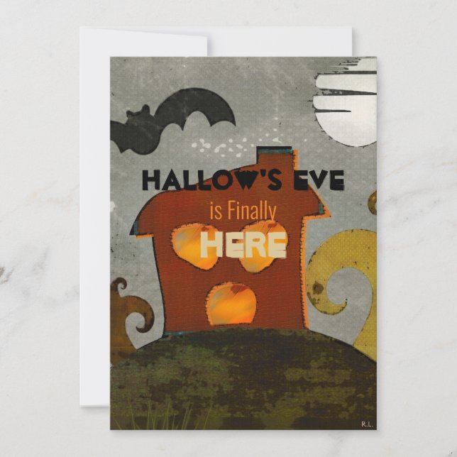 The Spookz Whismical Folk Art Card (Front)