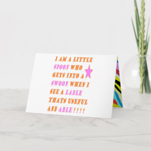 The Spoon Falls In Love With The Ladle Card