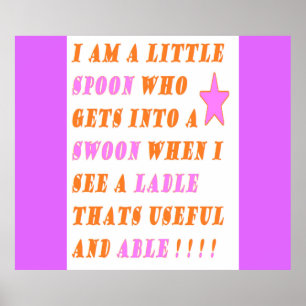 The Spoon Falls In Love With The Ladle             Poster