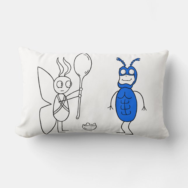 The SPOOOOOOOONNNN Is Too Big Lumbar Cushion (Front)