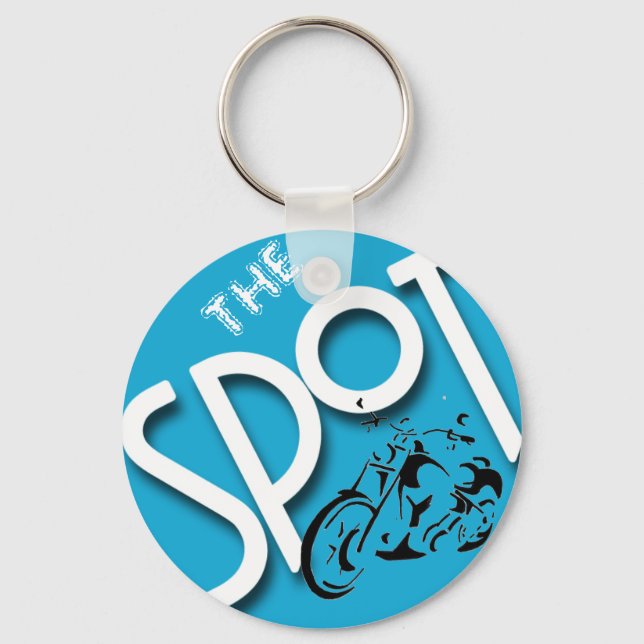 the spot cycle key ring (Front)