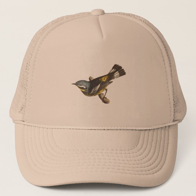 The Spotted Warbler	(Sylvicola maculosa) Trucker Hat (Front)