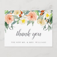 The Spring Blossoms Wedding Collection Thank You