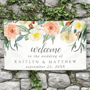 The Spring Blossoms Wedding Collection Welcome Banner