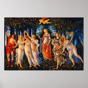 The Spring (Primavera) by Sandro Botticelli Poster