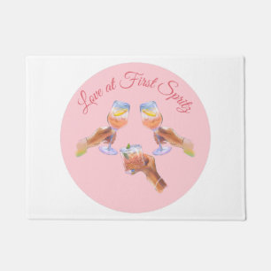 The Spritz Squad Aperol Bachelorette Party Theme Doormat