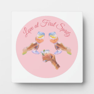 The Spritz Squad Aperol Bachelorette Party Theme Plaque