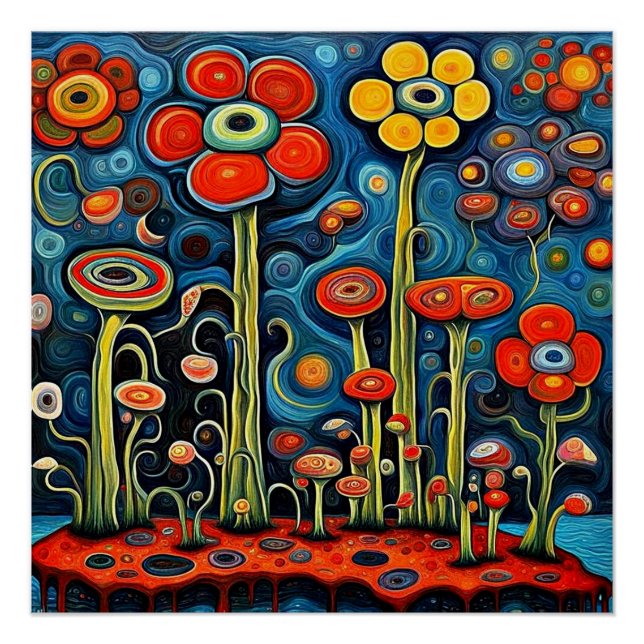 The Sprouting Flowers Poster (Front)