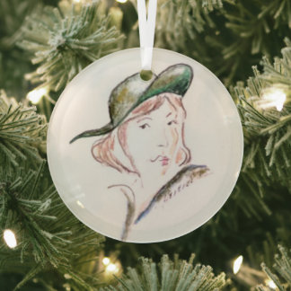 The Spy .... Glass Tree Decoration