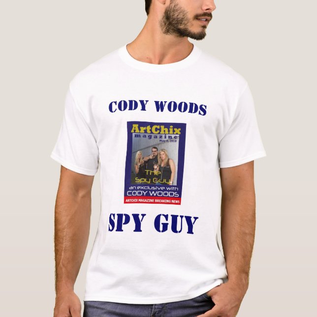 THE SPY GUY CODY WOODS TEE (Front)