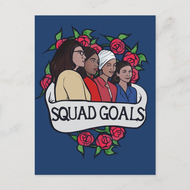 "The Squad " Postcard (Front)