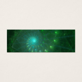 "The Square Green Worm" Fractal Art