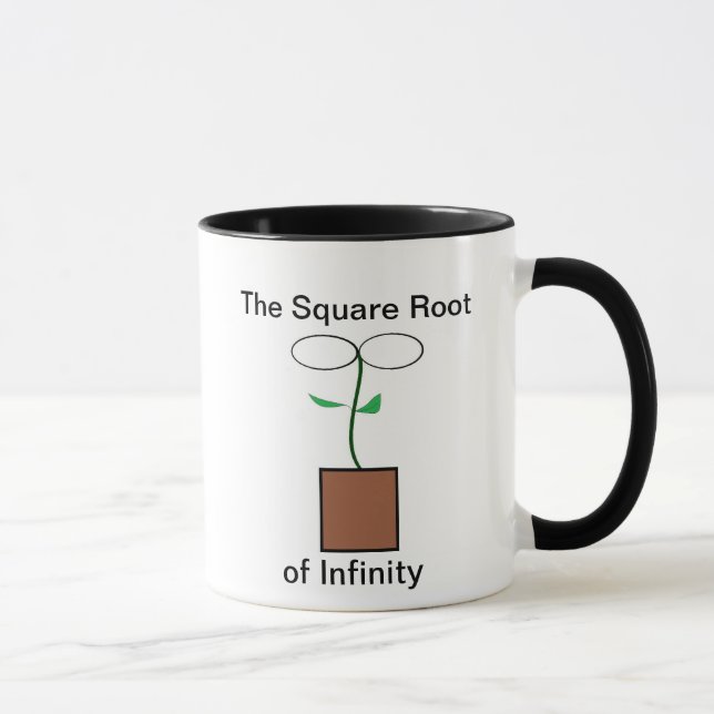 The Square Root of Infinity Mug (Right)