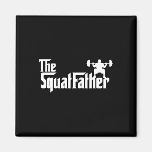 The Squat Father Workout Bodybuilder Bodybuilding  Magnet
