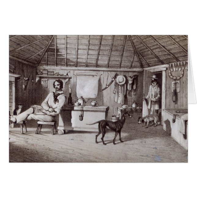 The Squatter's First Home, c.1847 (Front Horizontal)