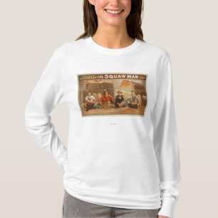"The Squaw Man" - The Pipe of Peace Theatre T-Shirt